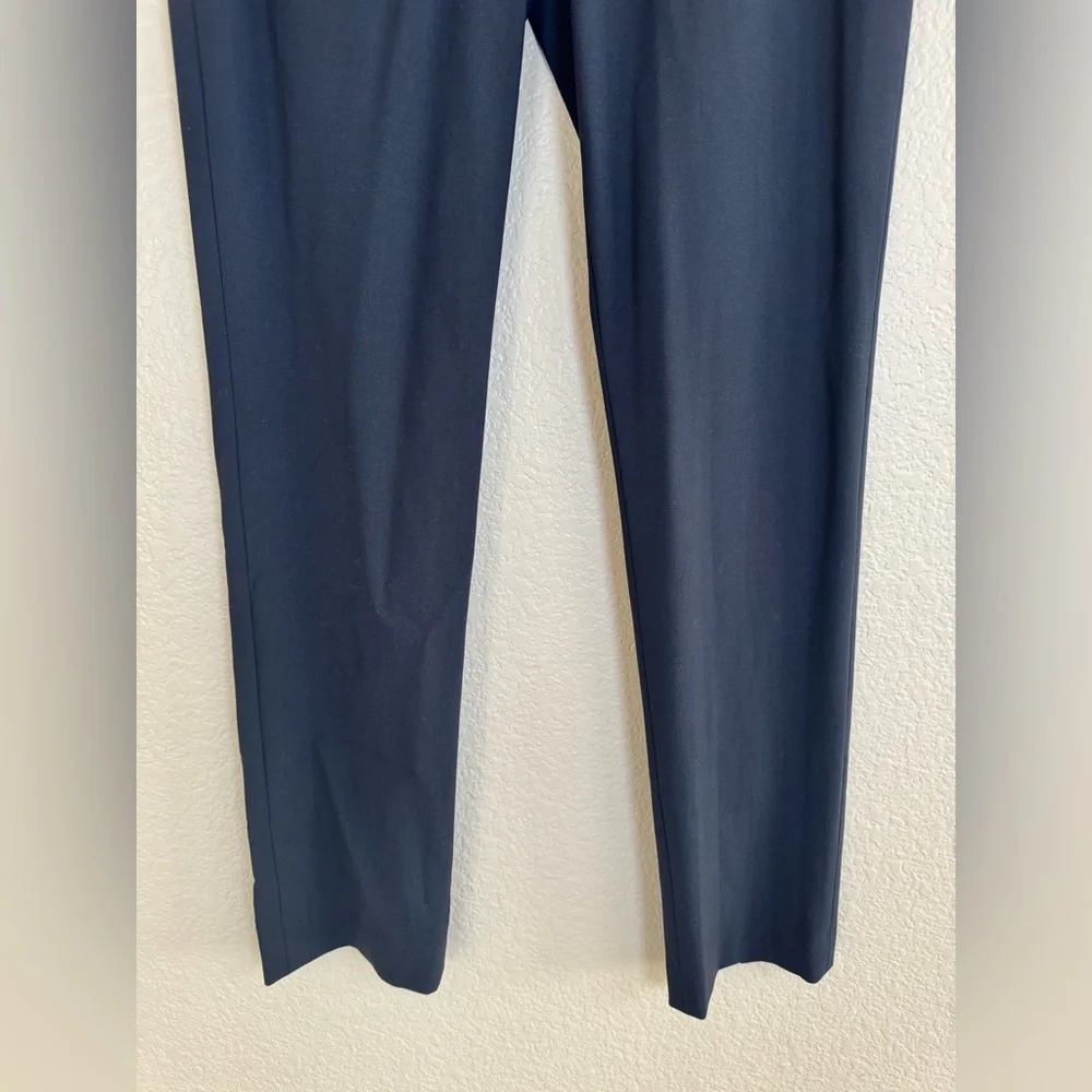 Theory HW Tennyson Wool Trousers Pants Navy Blue size 6 New with Tags $325 - Picture 10 of 13